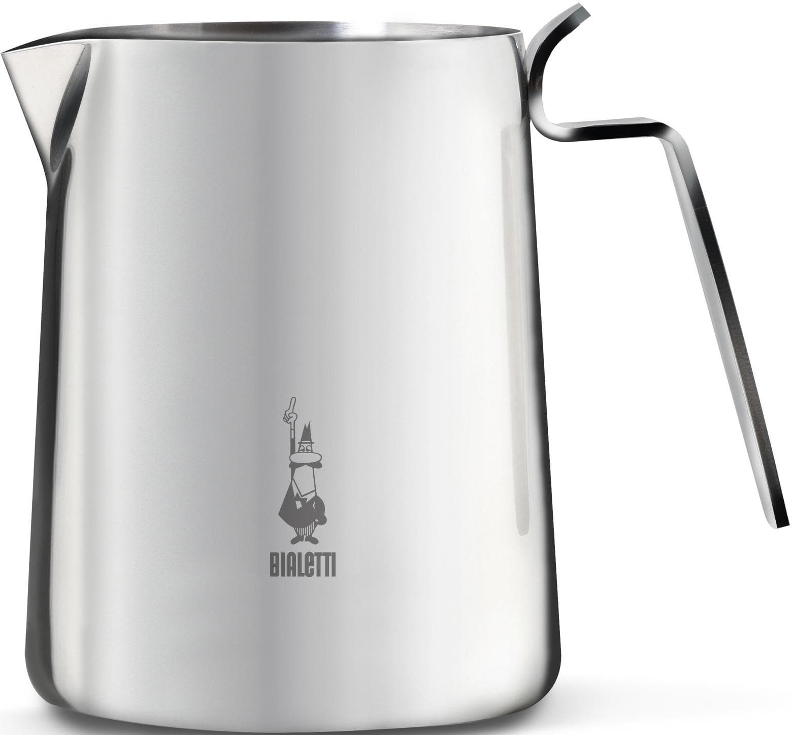 Bialetti Milchkanne Bricco 0,5l Edelstahl 18/10 Silber