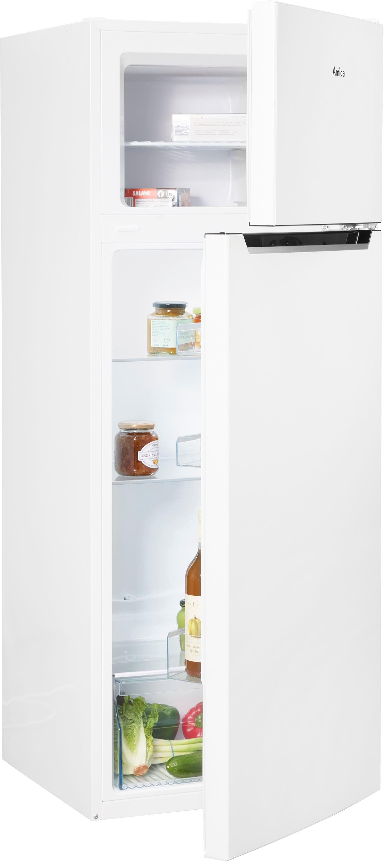 AMICA Kühl-/Gefrierkombination DT 374 160 Weiß