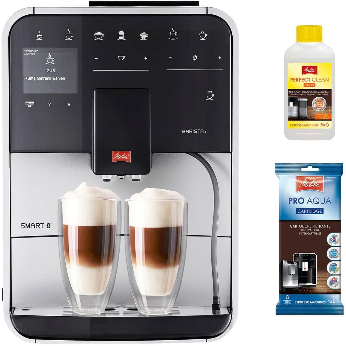 Melitta Barista T Smart Kaffeevollautomat silber