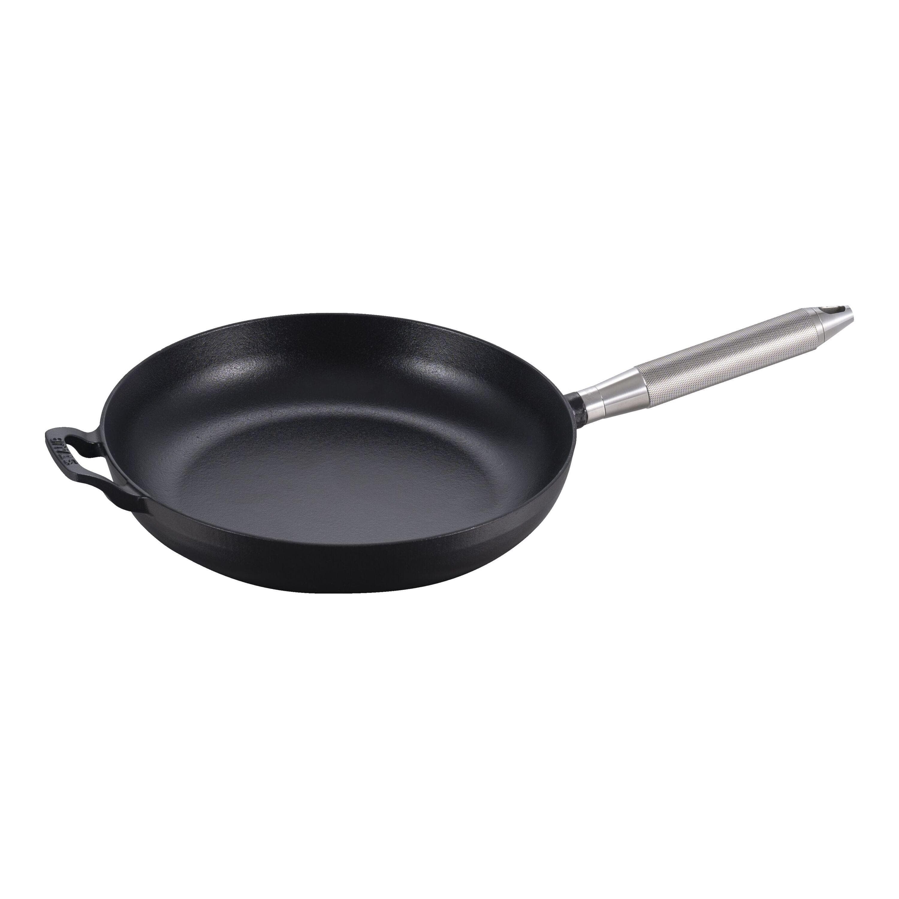 Staub Pans Bratpfanne Buster+Punch 28 cm Schwarz Gusseisen
