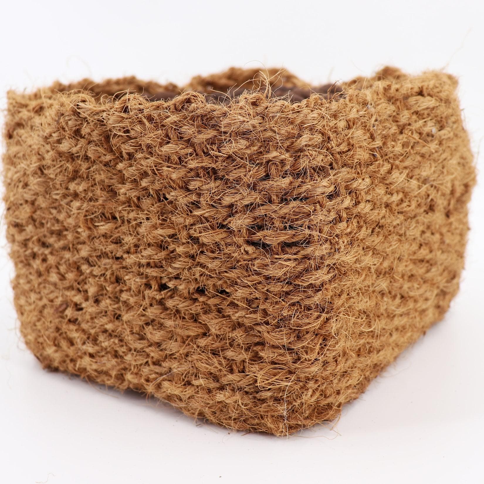 Aquagart Kokos Pflanzkorb 25x25x20cm Teichkorb für Ufermatte