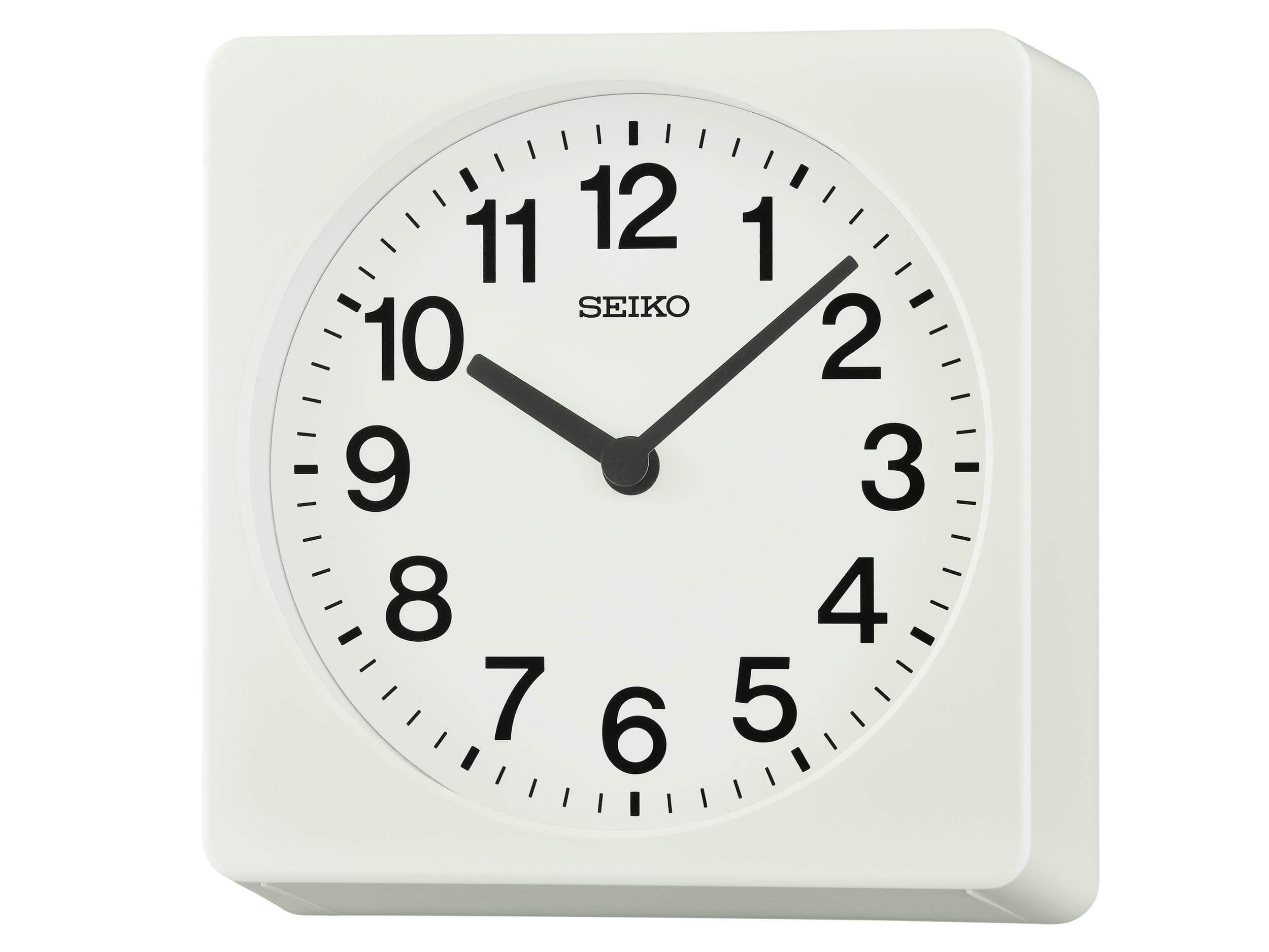 SEIKO Wanduhr Weiß Quarz 19,5x19,5 cm