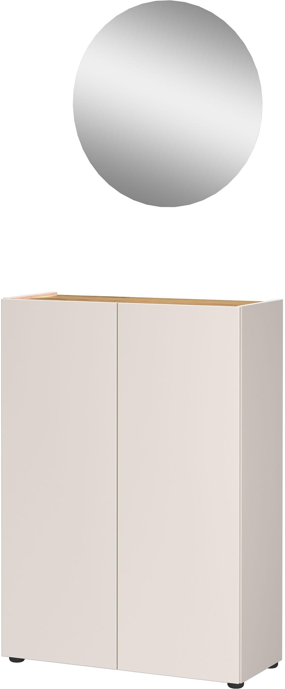 Garderoben-Set GERMANIA "Alviano" Braun Kaschmir