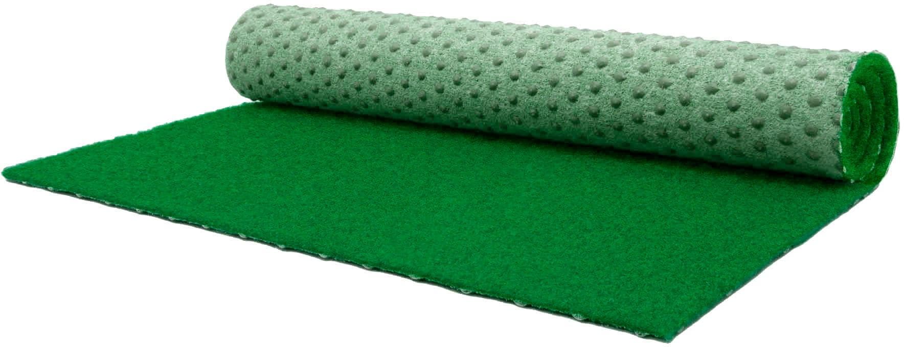 Kunstrasen PORTO Grün 10mm - Outdoor Teppich Polypropylen