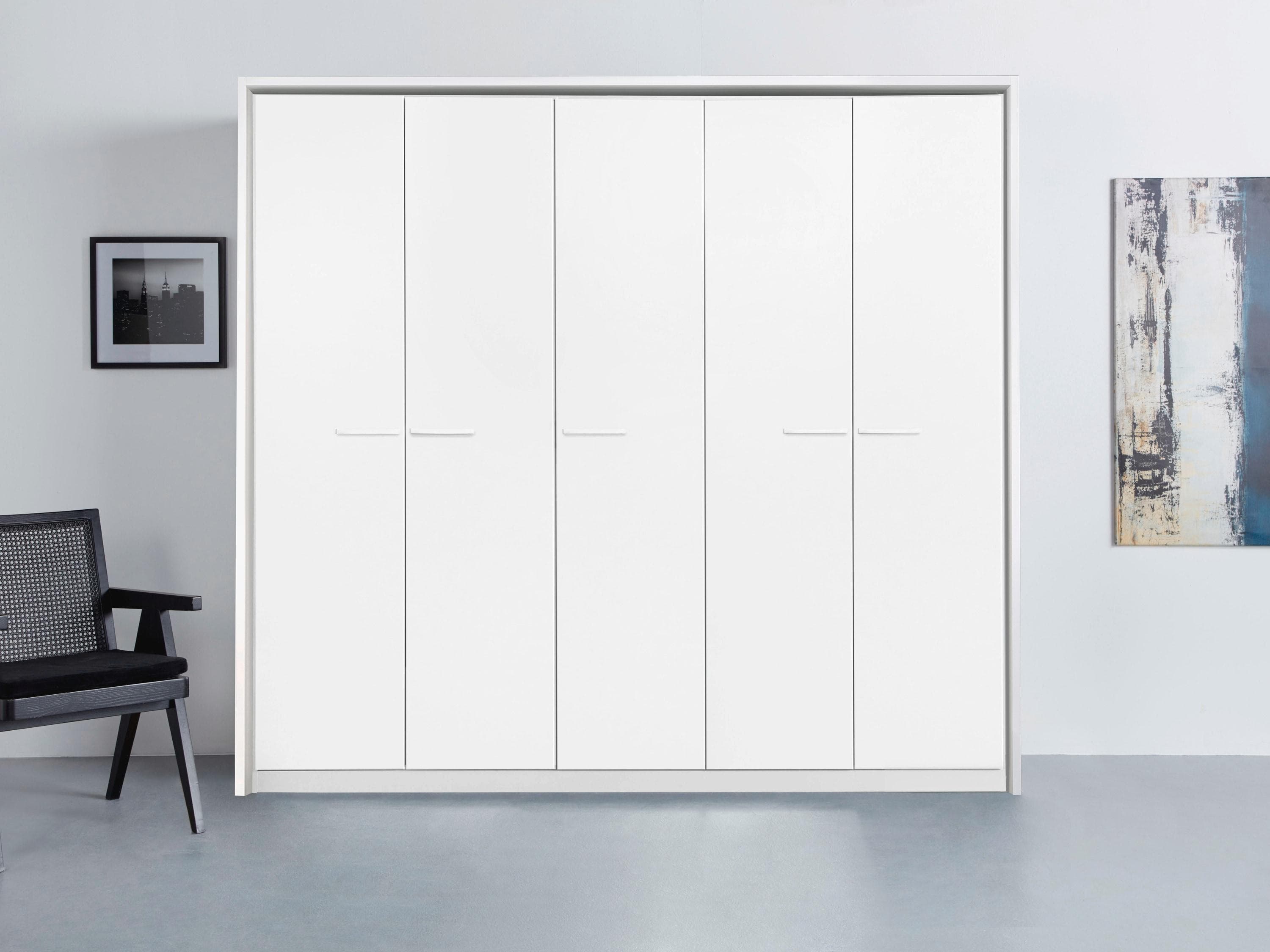 Drehtürenschrank mit Beleuchtung (optional)