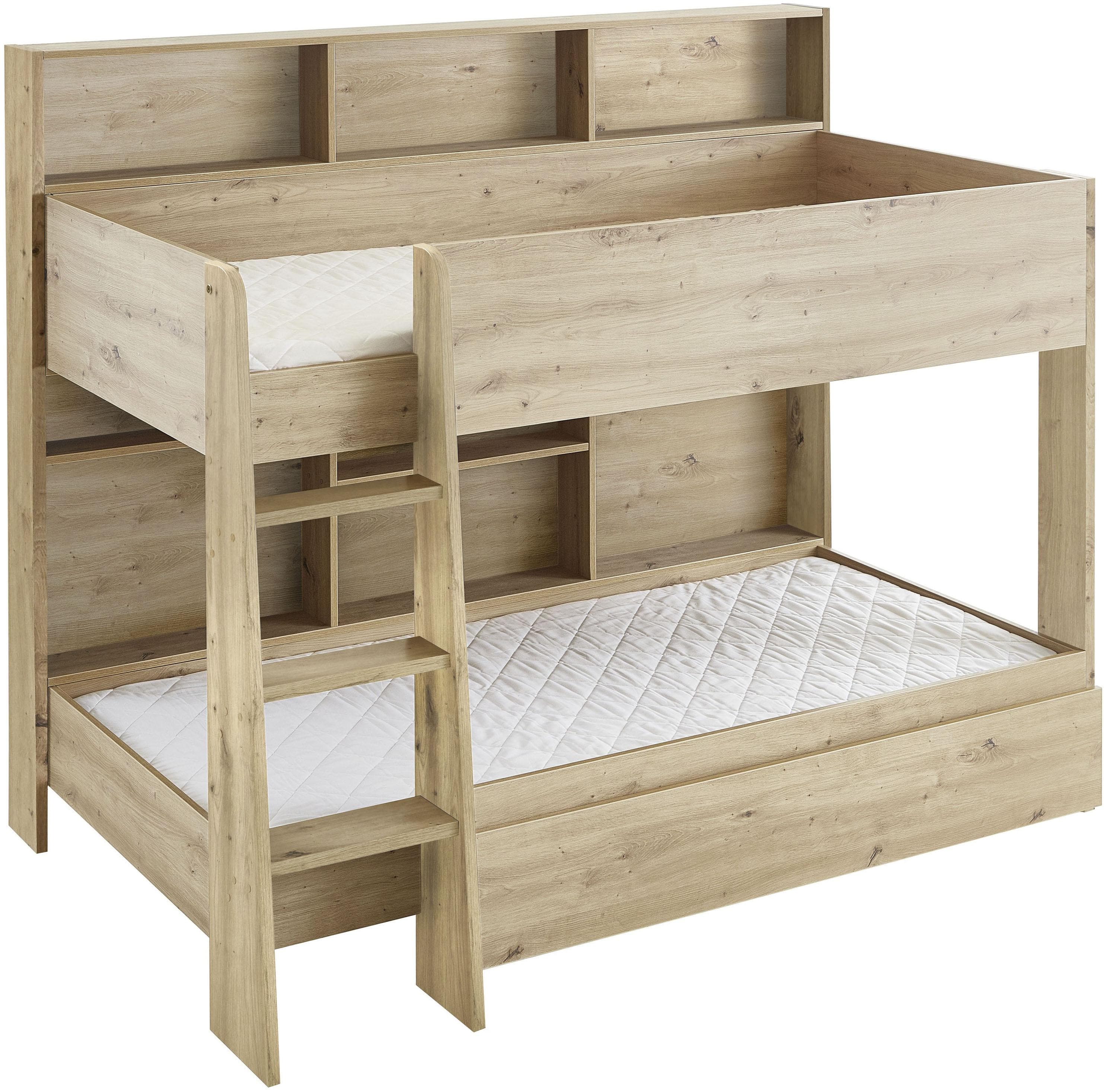 RELITA Etagenbett Sely 2 Liegeflächen Eiche Artisan Dekor