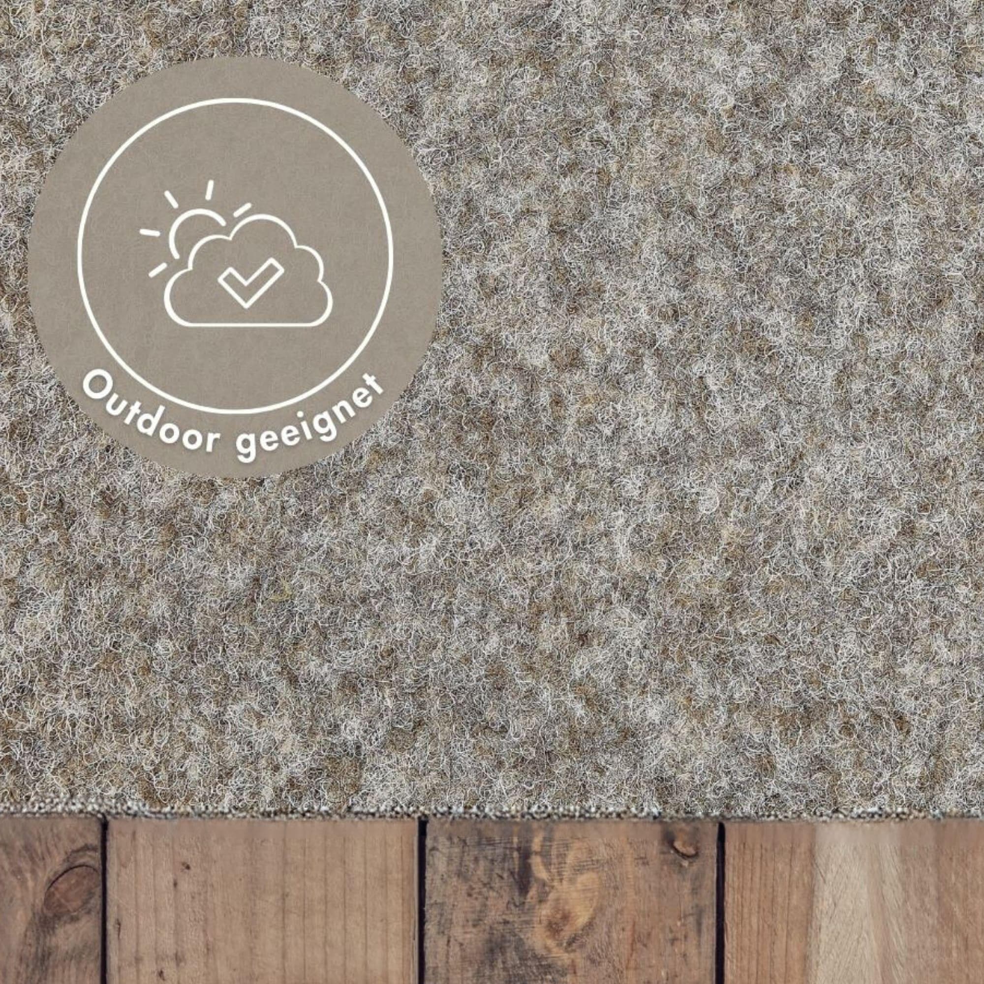 ANDIAMO Kunstrasen Dijon Beige UV-beständig Wasserfest Outdoor