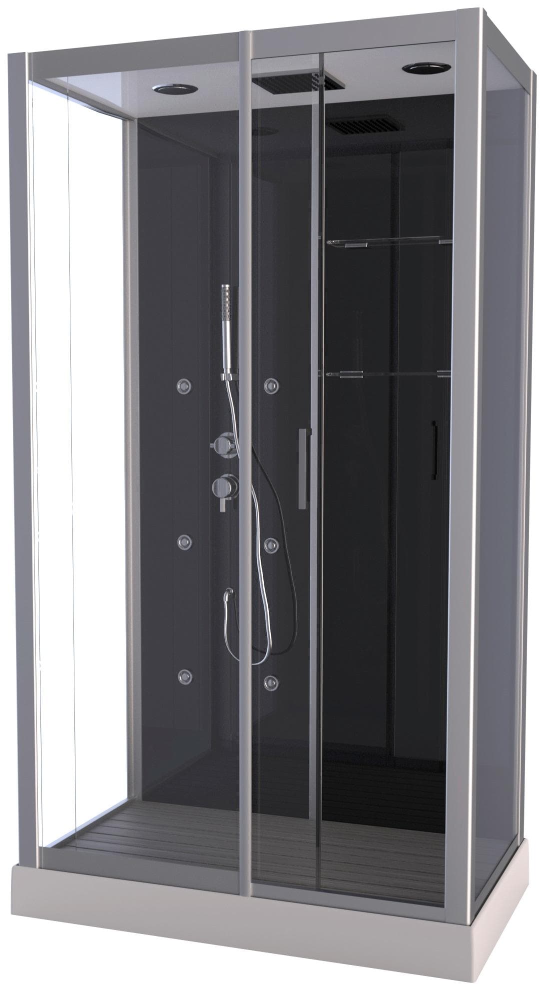 MARWELL Pacio Komplettdusche mit Schiebetür 115x217x85cm