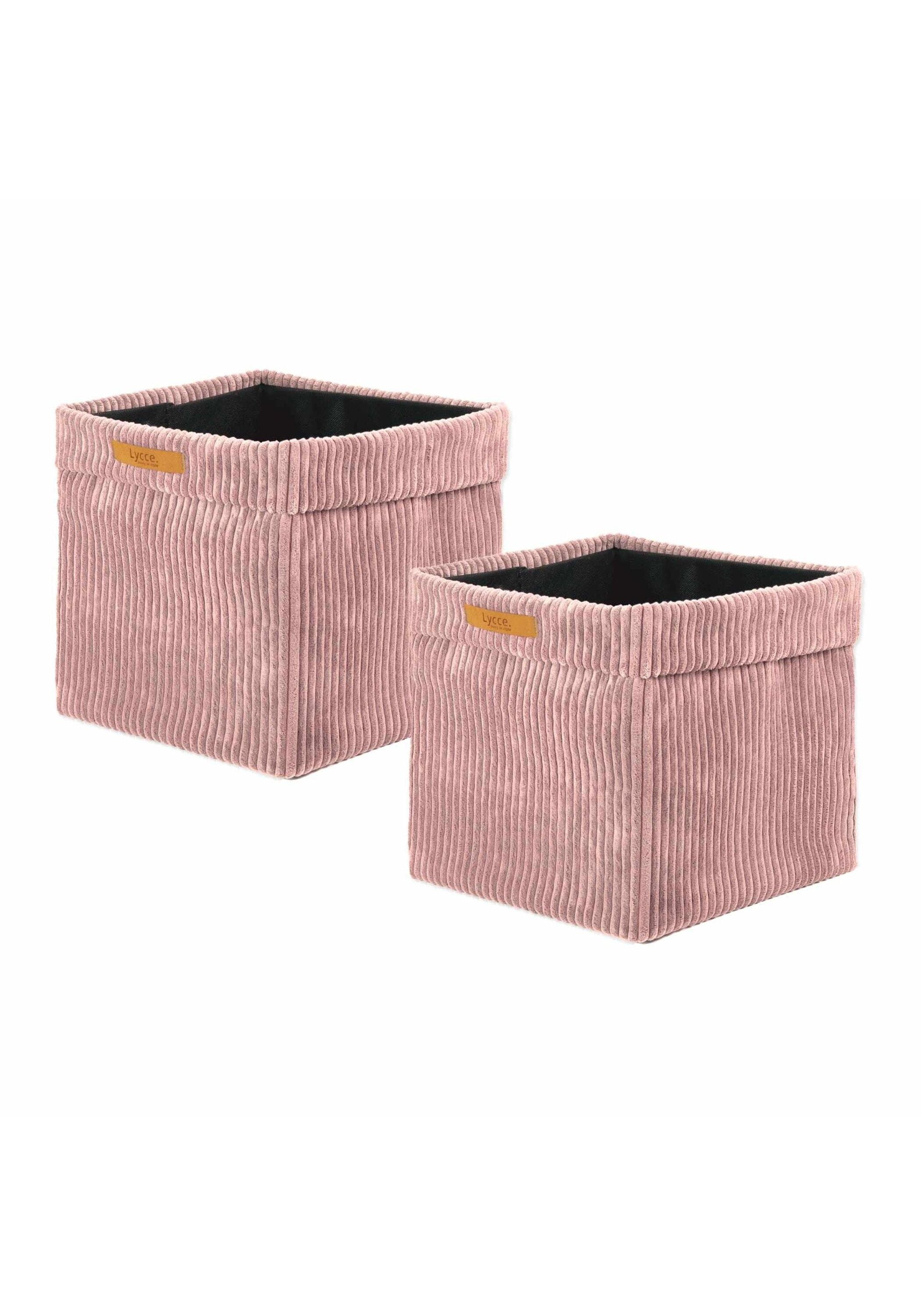 Lycce Kallax Boxen Cord, faltbare Aufbewahrungsboxen 33x33xH31cm