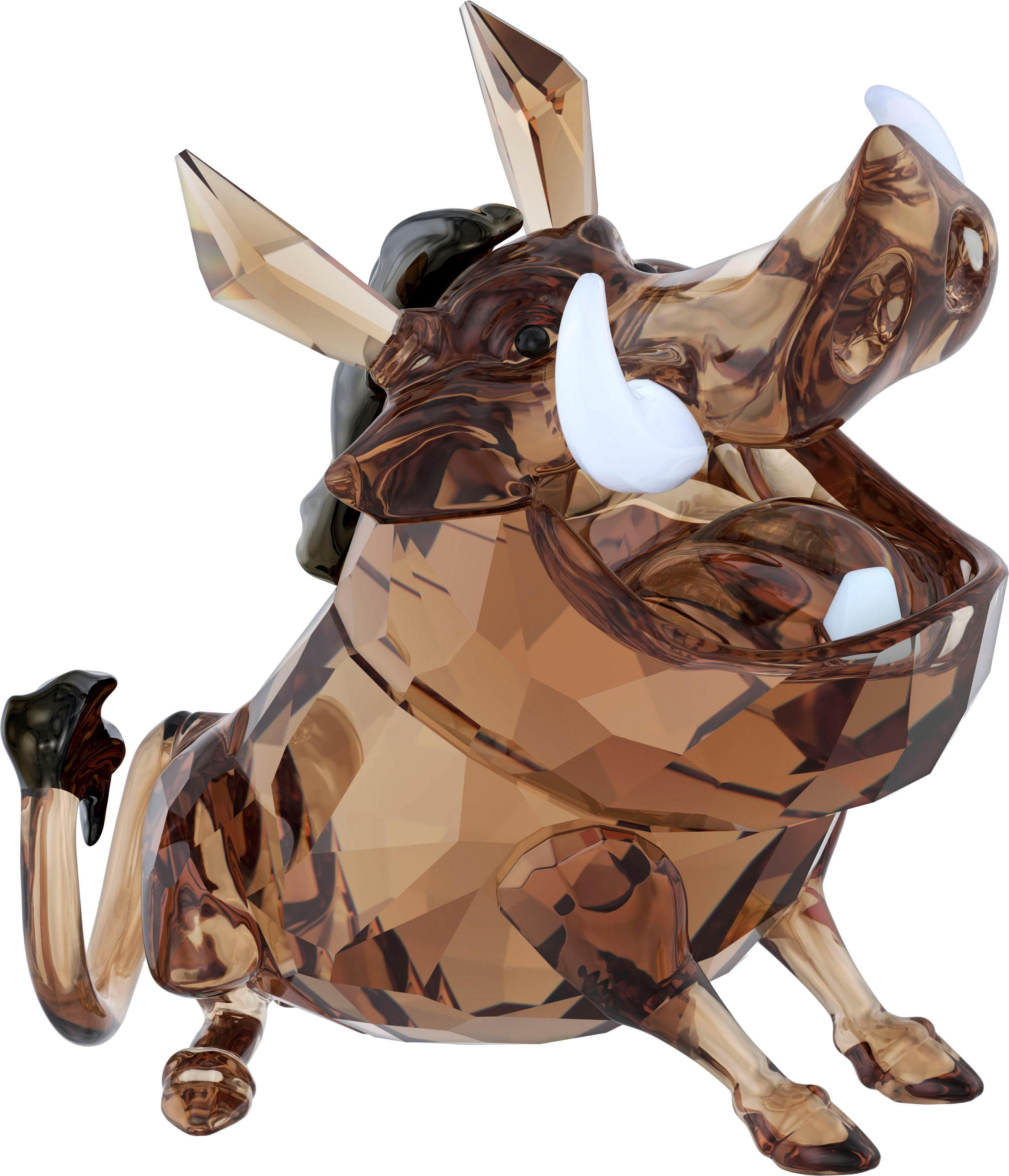 Swarovski Kristallfigur Pumbaa König der Löwen Dekofigur