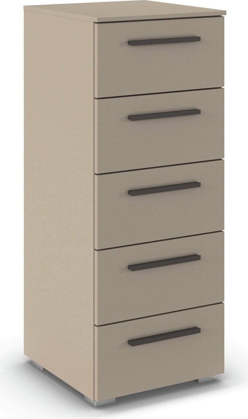 Schubkastenkommode RAUCH Montclar 5 Schubladen Fango