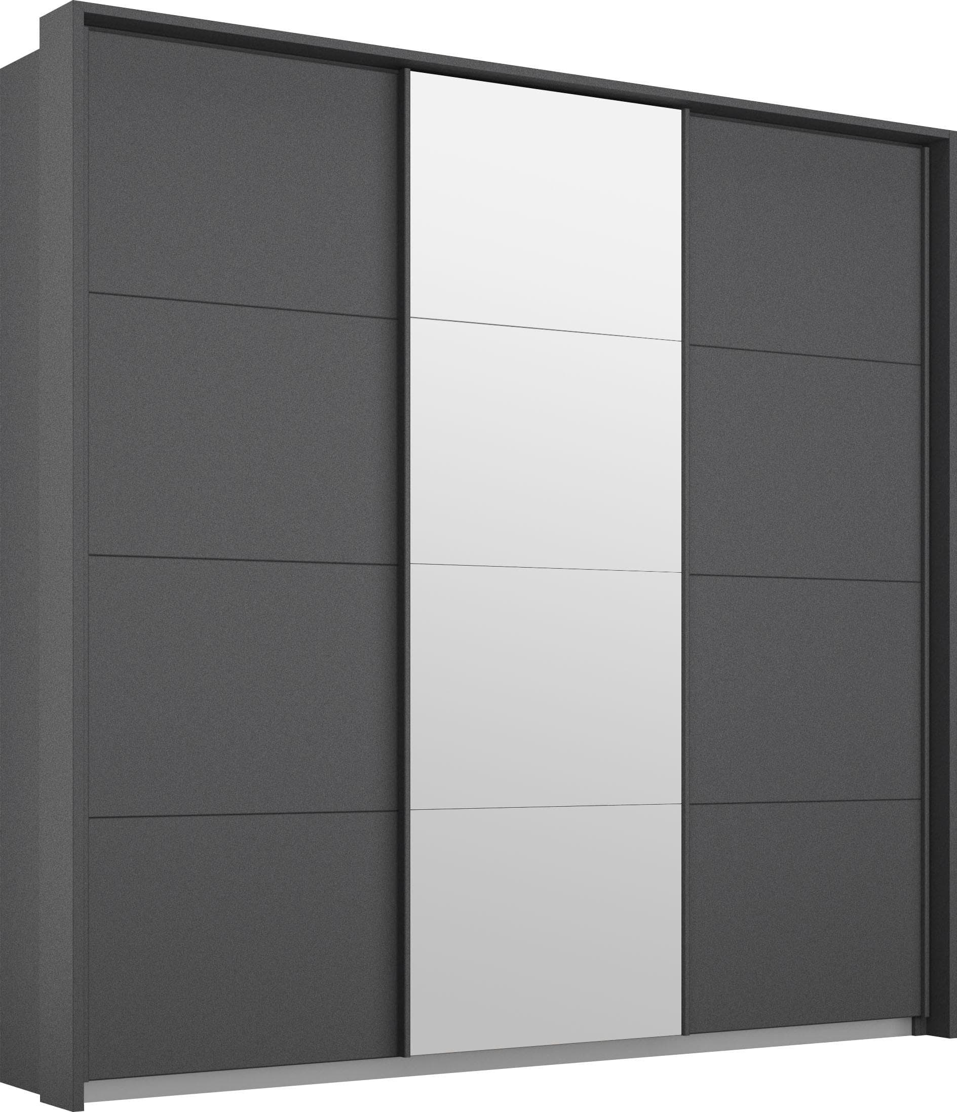 Schwebetürenschrank mit hochwertiger Innenausstattung