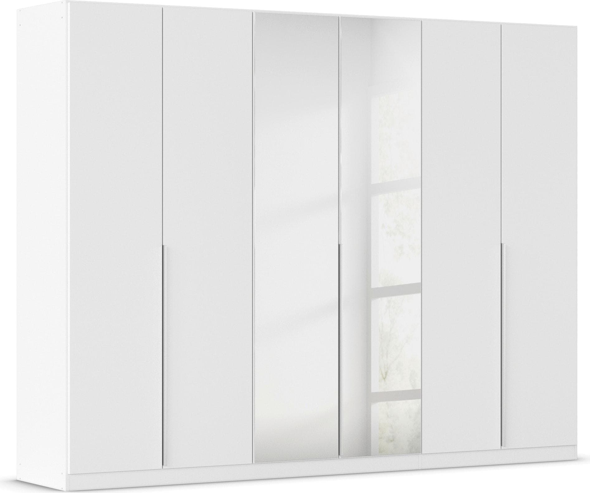 OTTO HOME Kleiderschrank AGORDO mit Spiegeltüren Alpinweiß