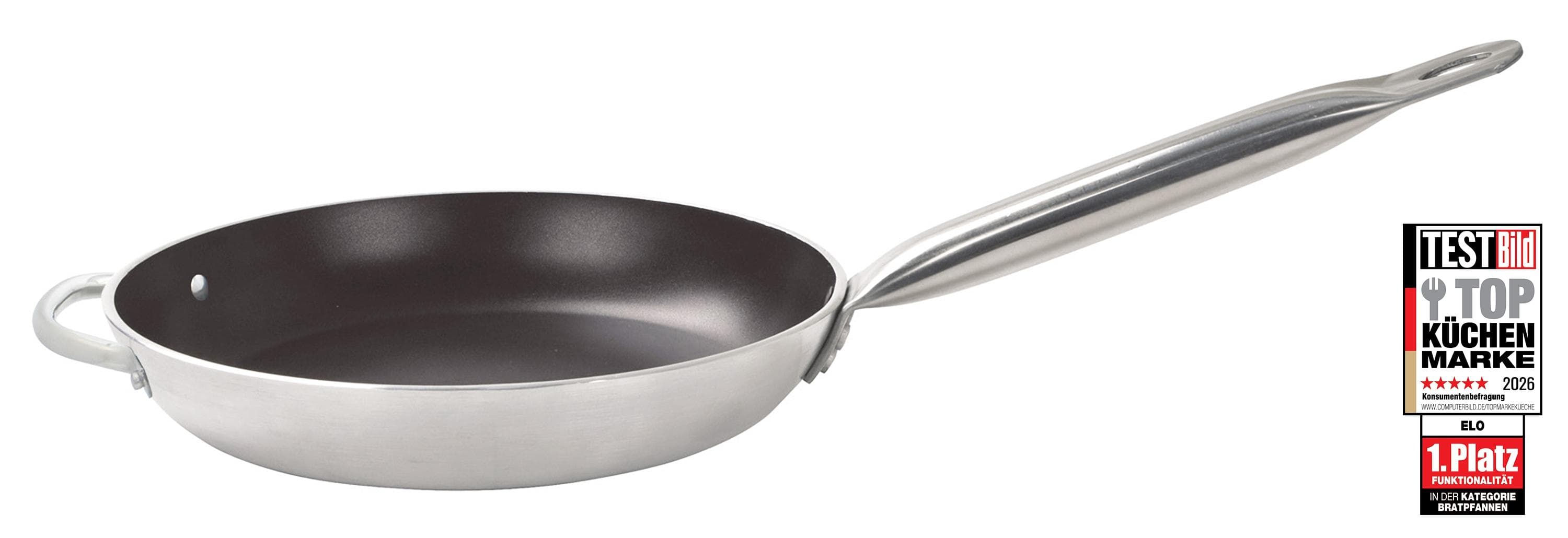 Bratpfanne ELO "Bistro Line" Silber Antihaftversiegelung