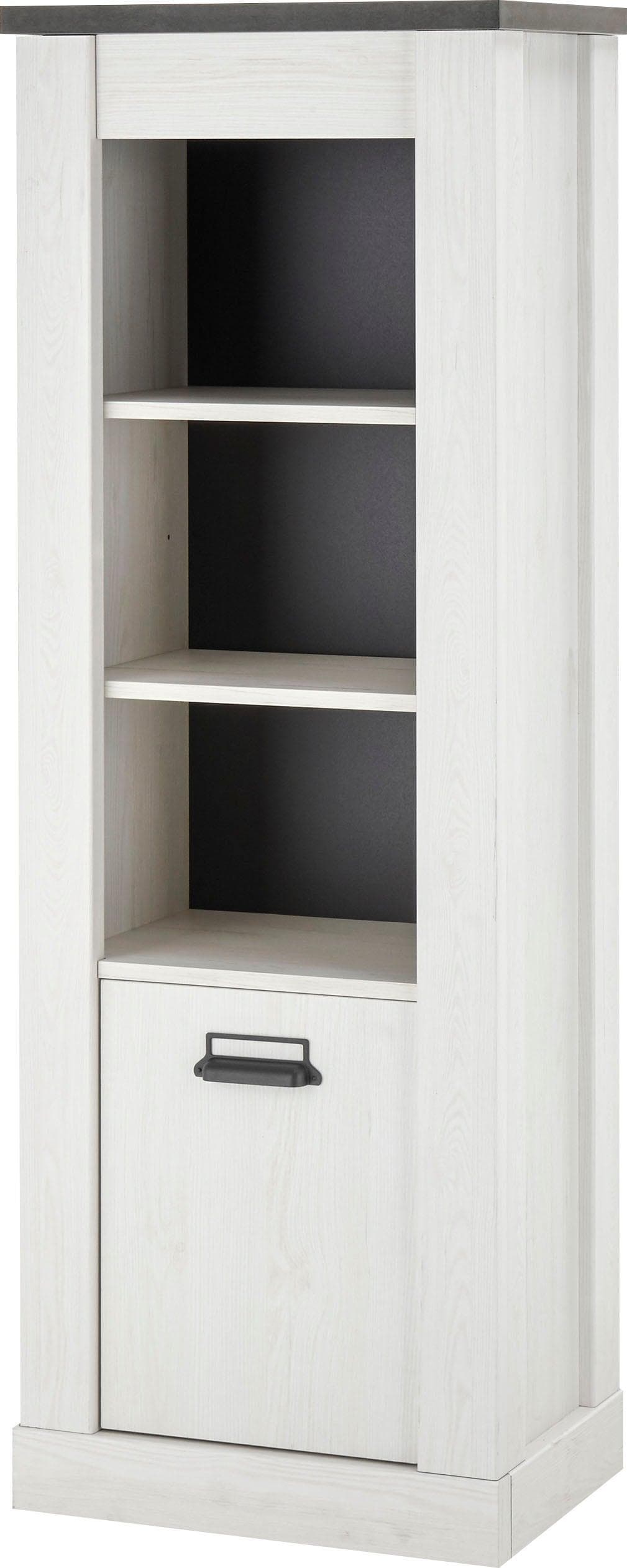 Home affaire Wäscheschrank SHERWOOD Weiß Modern mit Soft-Close