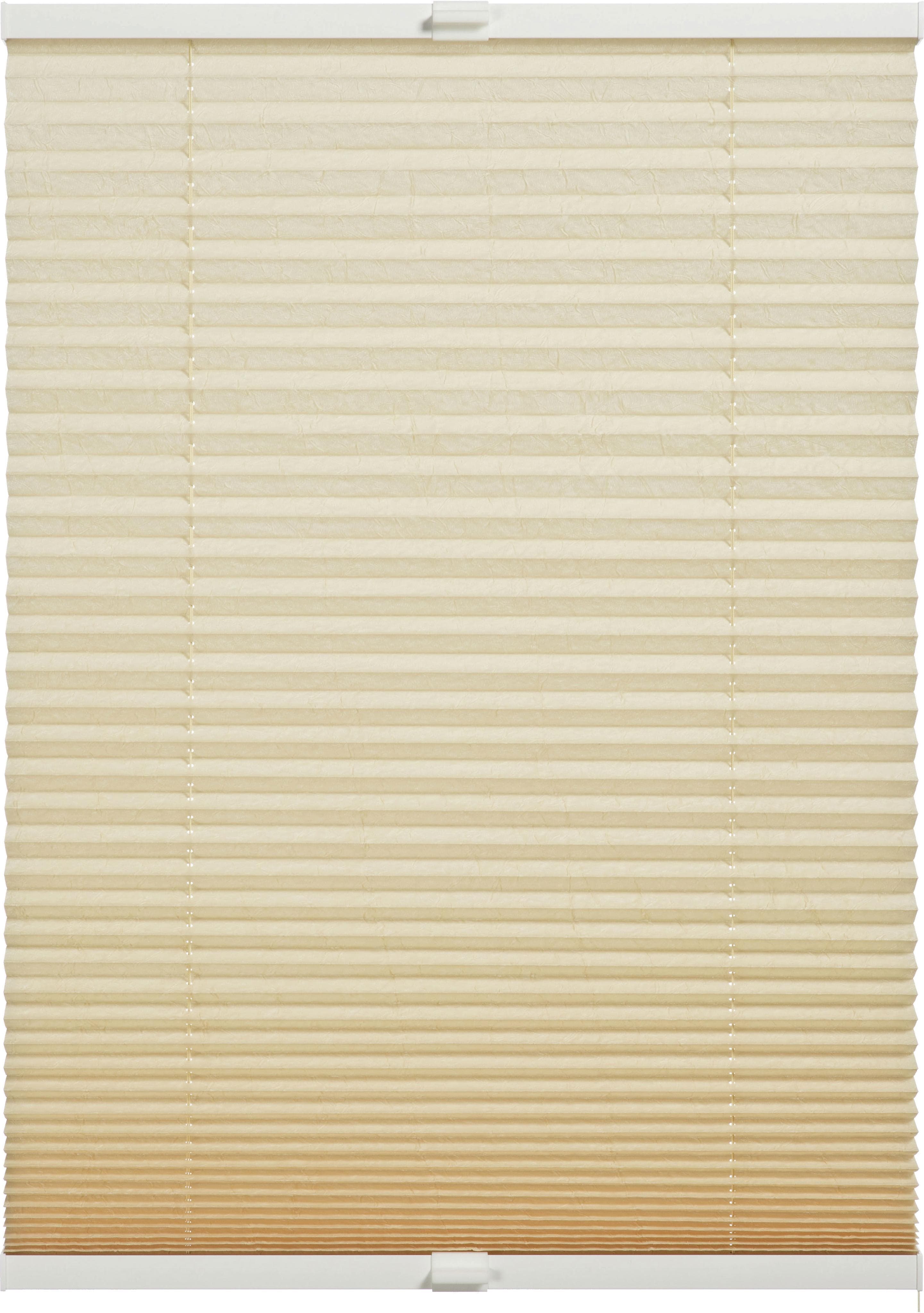 Schöner Wohnen Plissee Milla Beige 100% Polyester