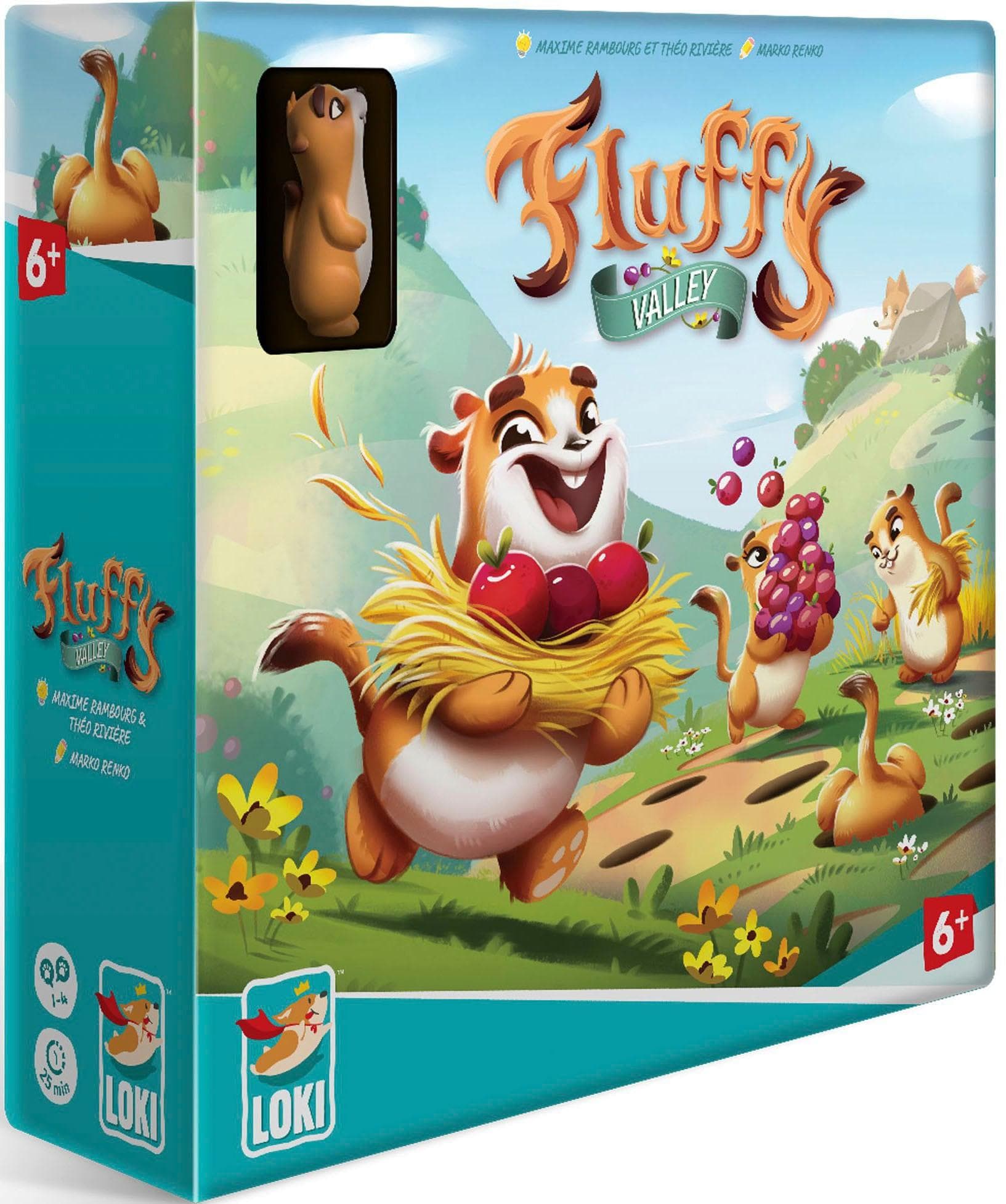 Spiel LOKI Fluffy Valley bunt für Kinder ab 6 Jahren