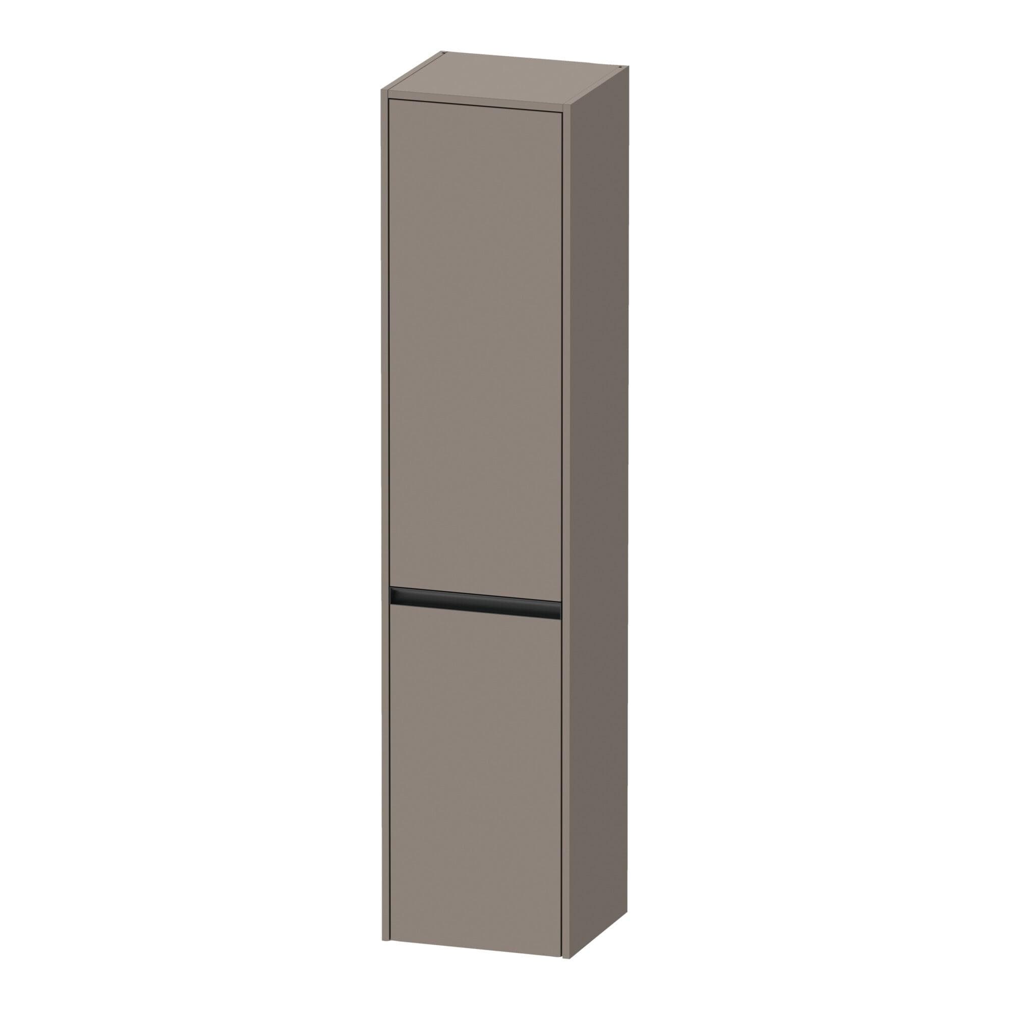 Duravit Ketho.2 Hochschrank Basalt Matt