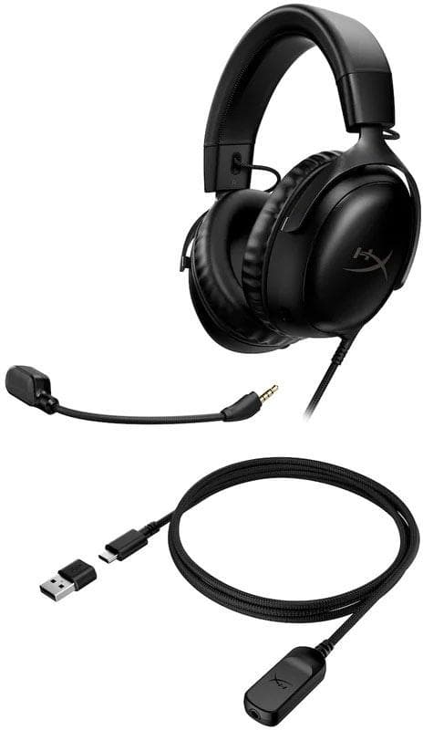 HYPERX Cloud III Gaming-Headset schwarz kabelgebunden