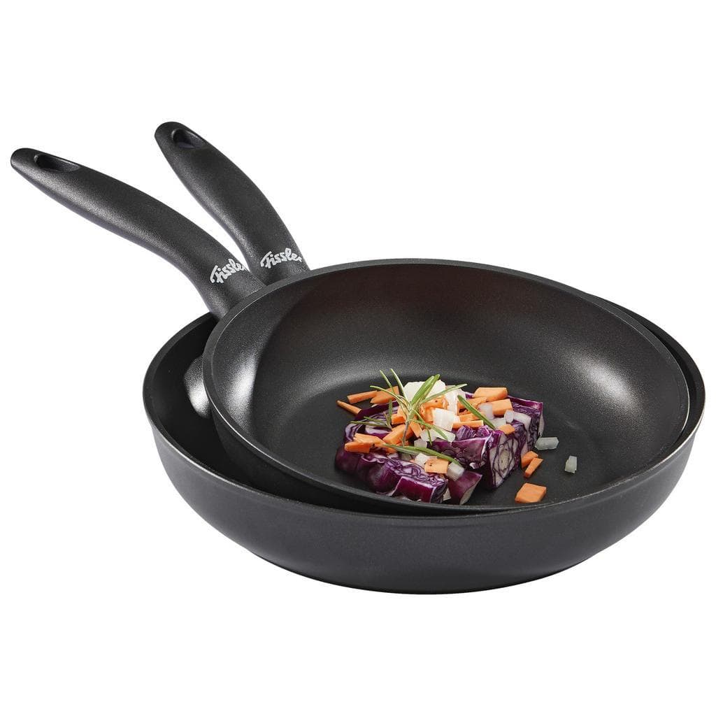 Fissler Pfannenset Cenit® Schwarz Metall 2-teilig Antihaftbeschichtet