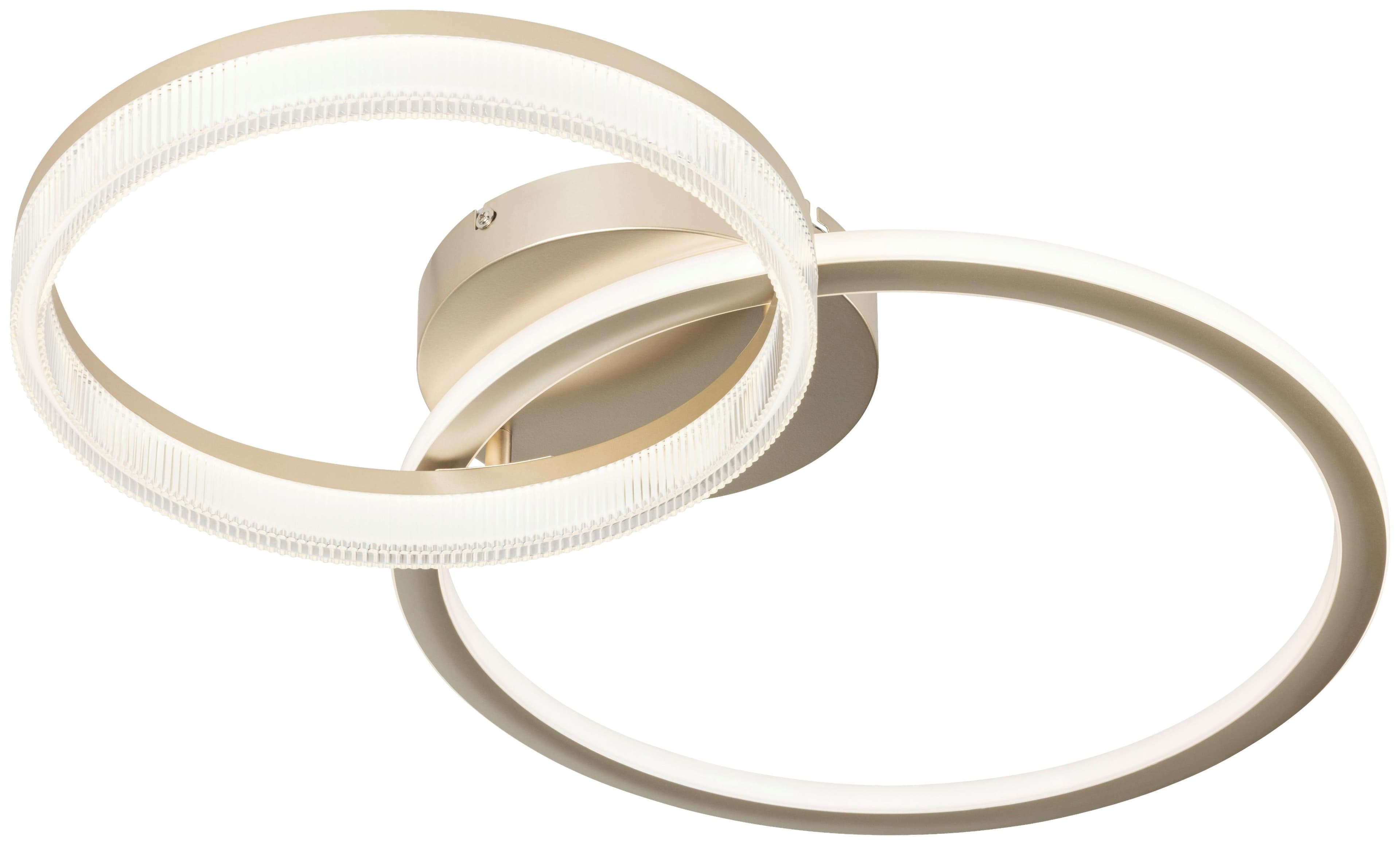 LED-Deckenleuchte Rio Champagnerfarben ca. 36 Watt