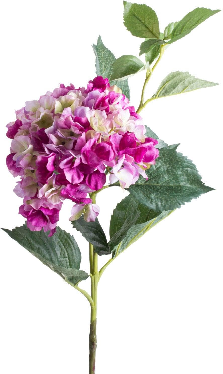 Kunstblume Hortensie Bunt 94cm Hochwertige Deko