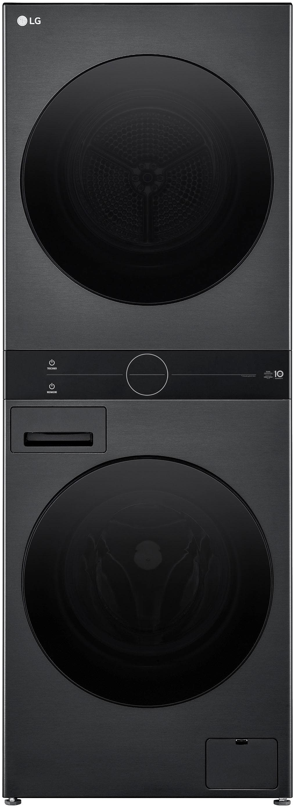 LG Eletronics Waschtrockner WT1210BBF WashTower Monolithisches Design