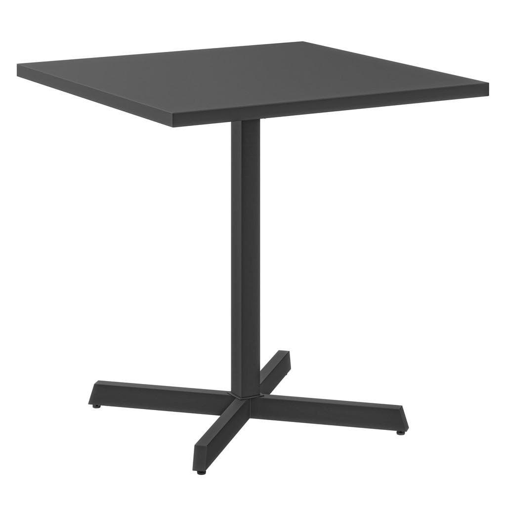 Ambia Garden Gartentisch Anthrazit Metall Klappbar Quadratisch