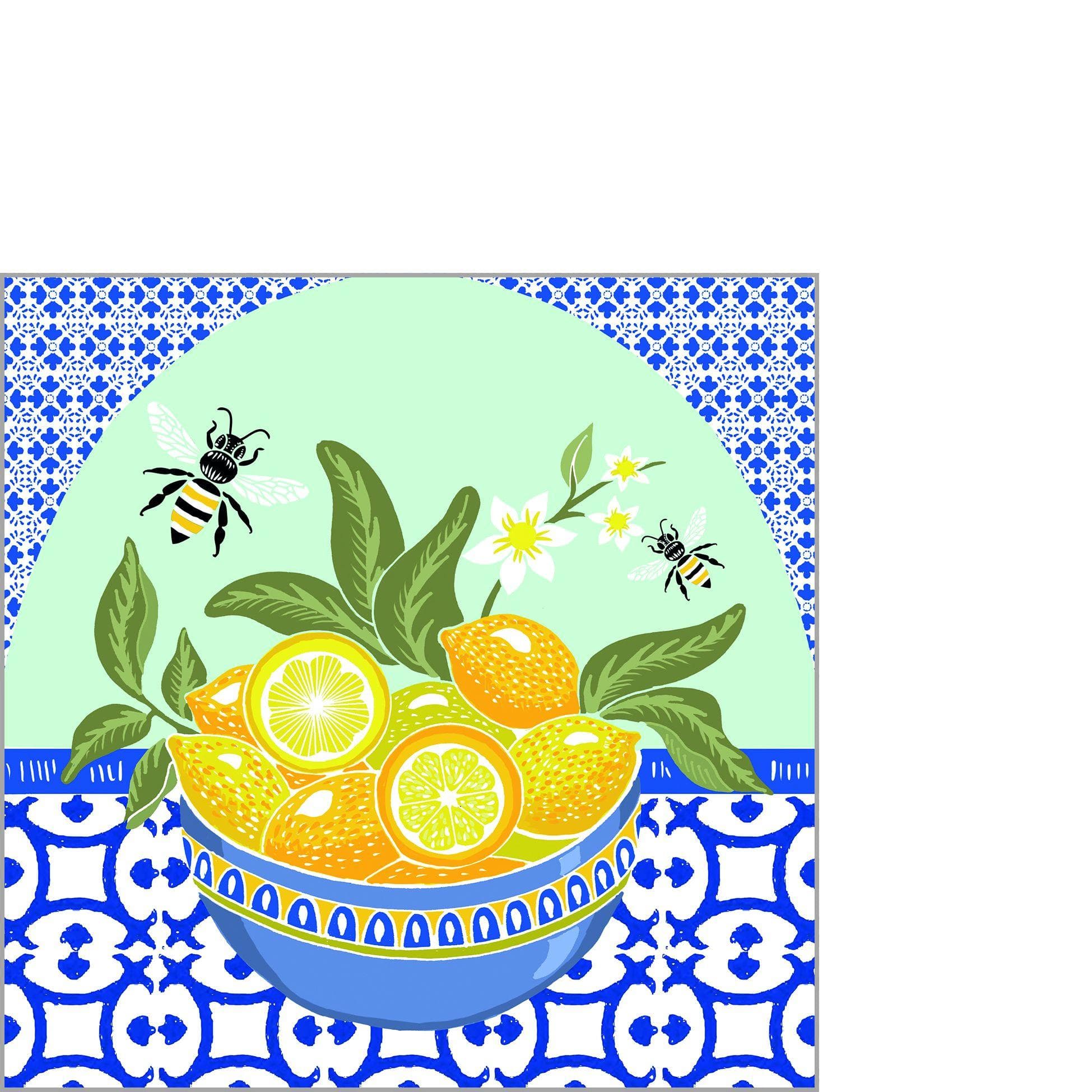 Servietten MALAGA 20-tlg. Bunt 3-lagig Ostermann