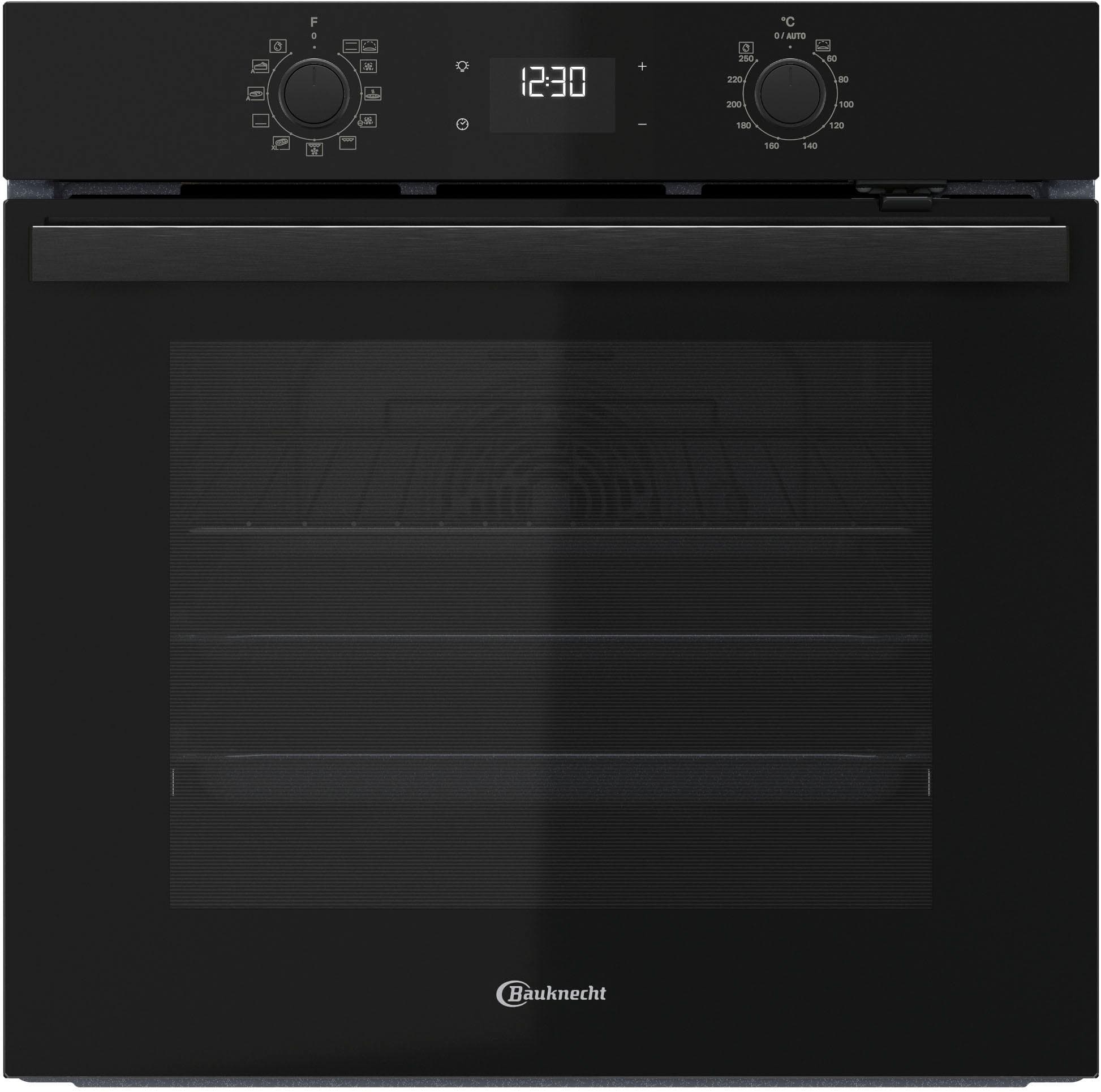 BAUKNECHT Einbaubackofen BBA285HU1K Maxi Cooking