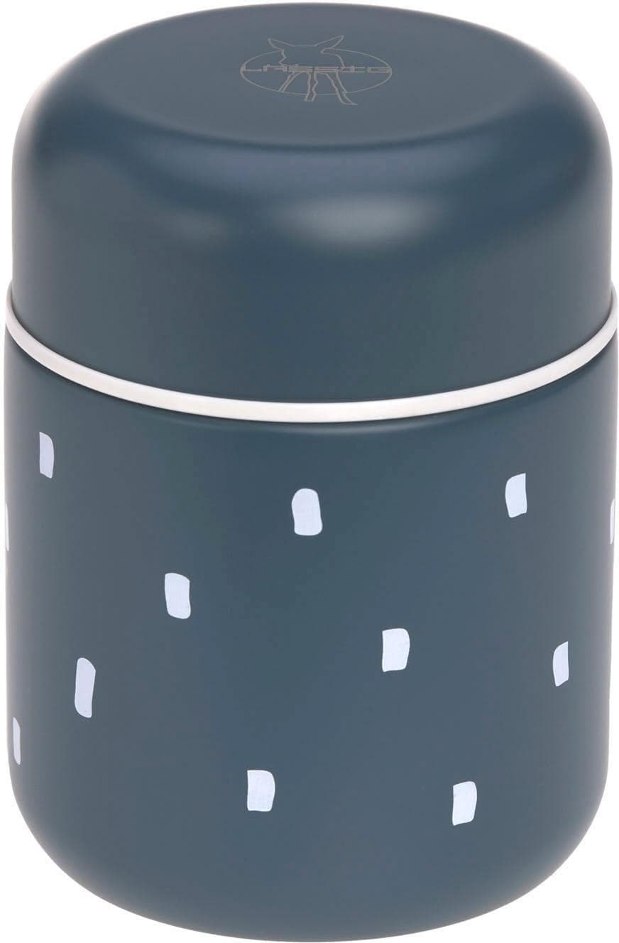 LÄSSIG Thermobehälter Happy Prints Midnight Blue 350ml