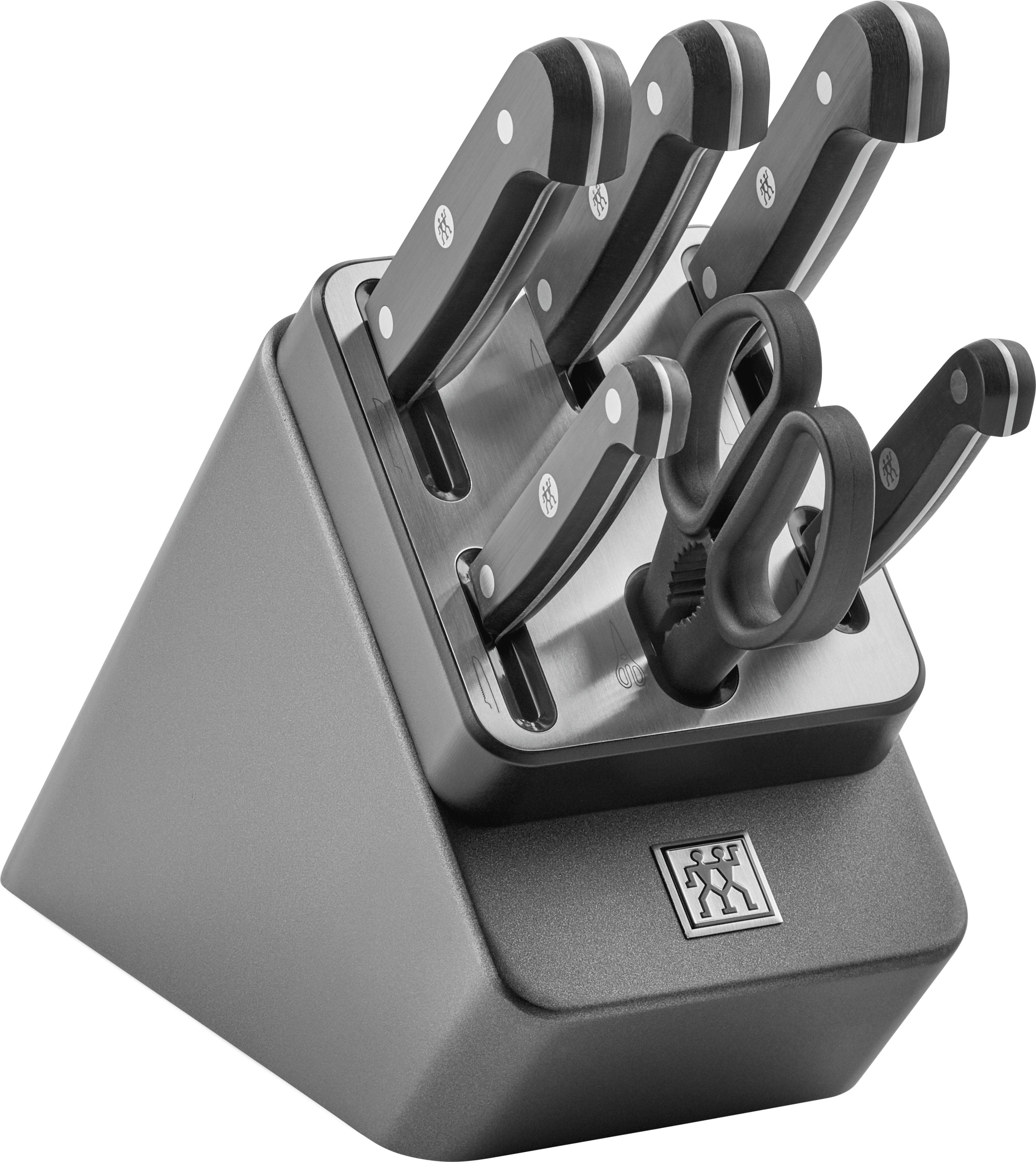 ZWILLING Gourmet Messerblock selbstschärfend 7-tlg. Anthrazit