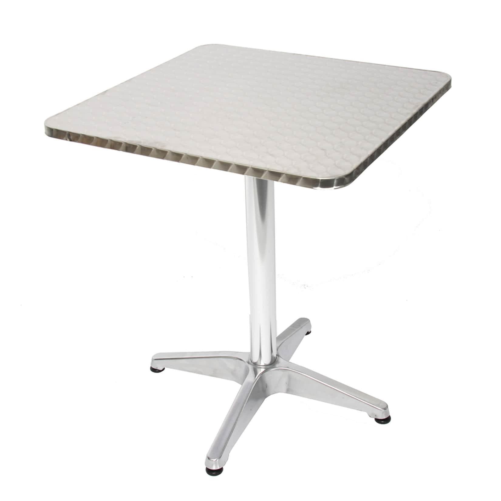 MCW Alu-Bistrotisch Gartentisch rechteckig 60cm