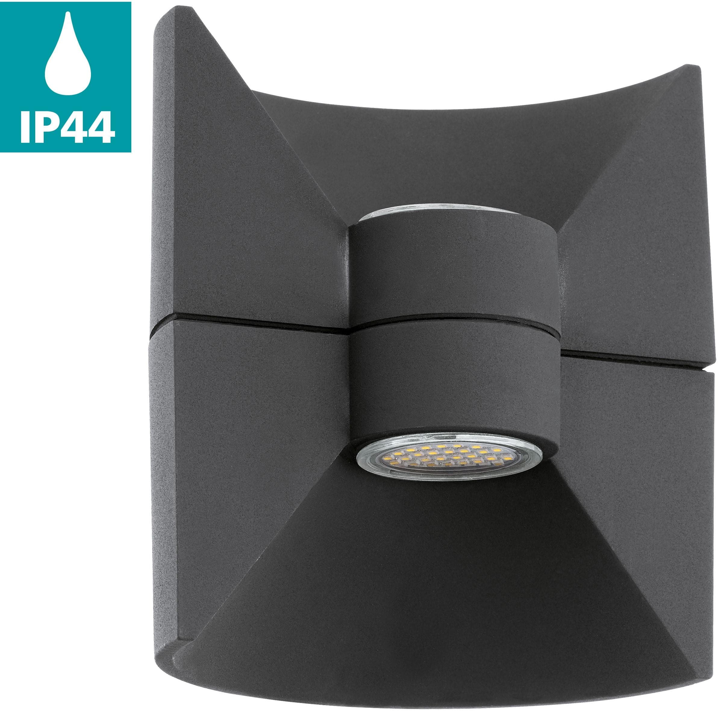 Eglo LED Außenleuchte Redondo Wandleuchte Anthrazit