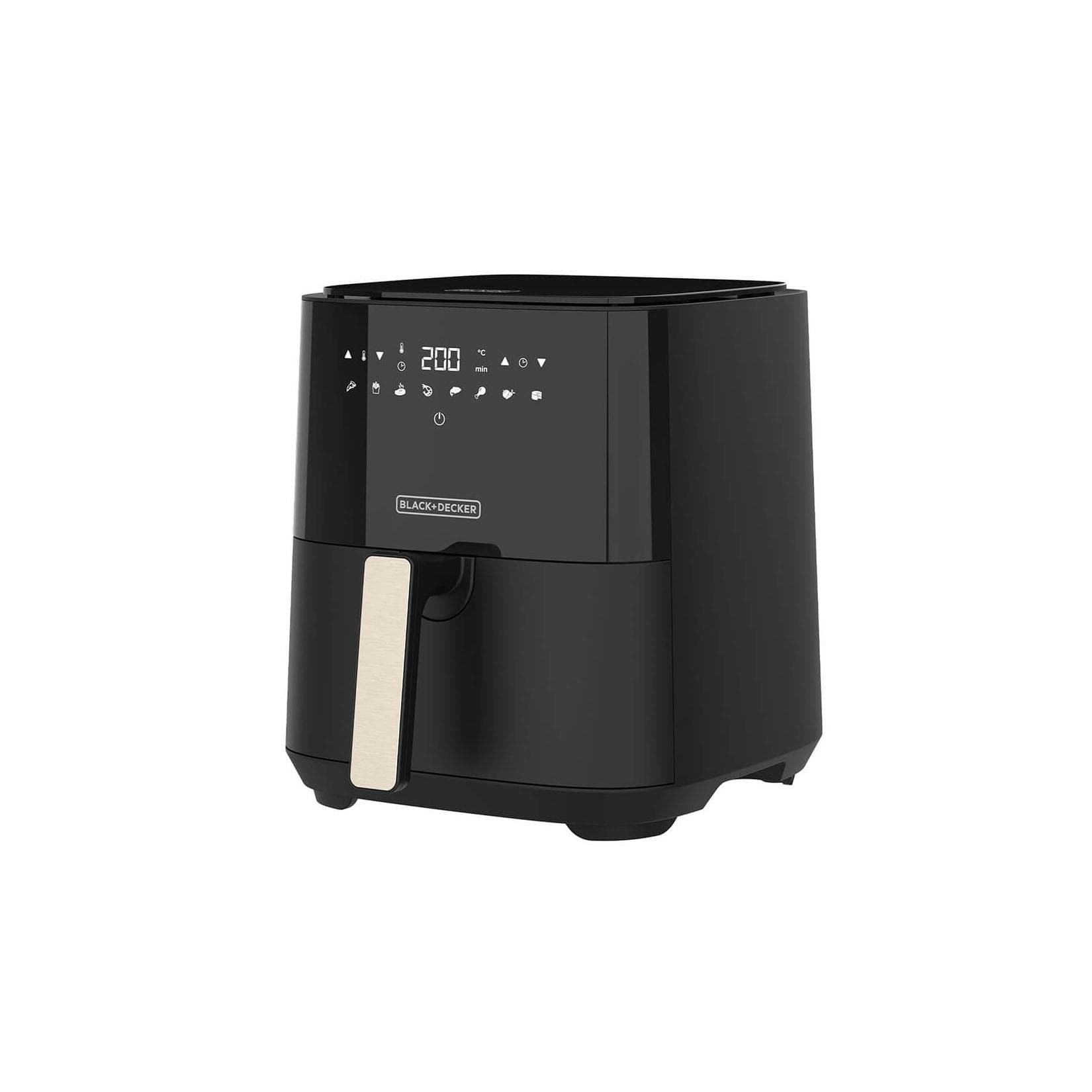 BLACK+DECKER Heißluftfritteuse 5L Schwarz 1450W