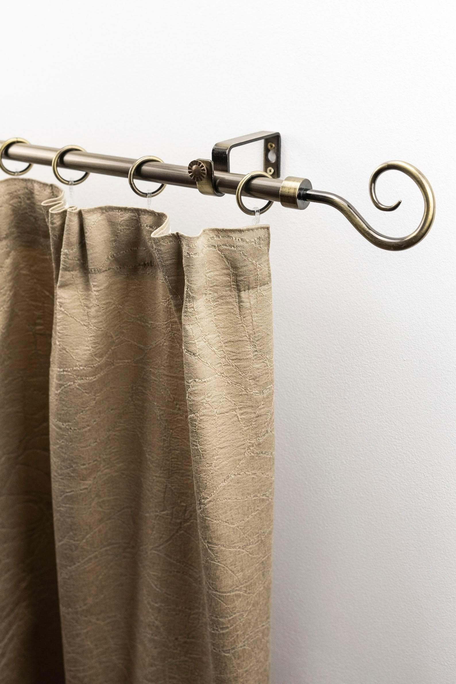 Gardinenstange GARESA Roma gold 160cm mit Zubehör