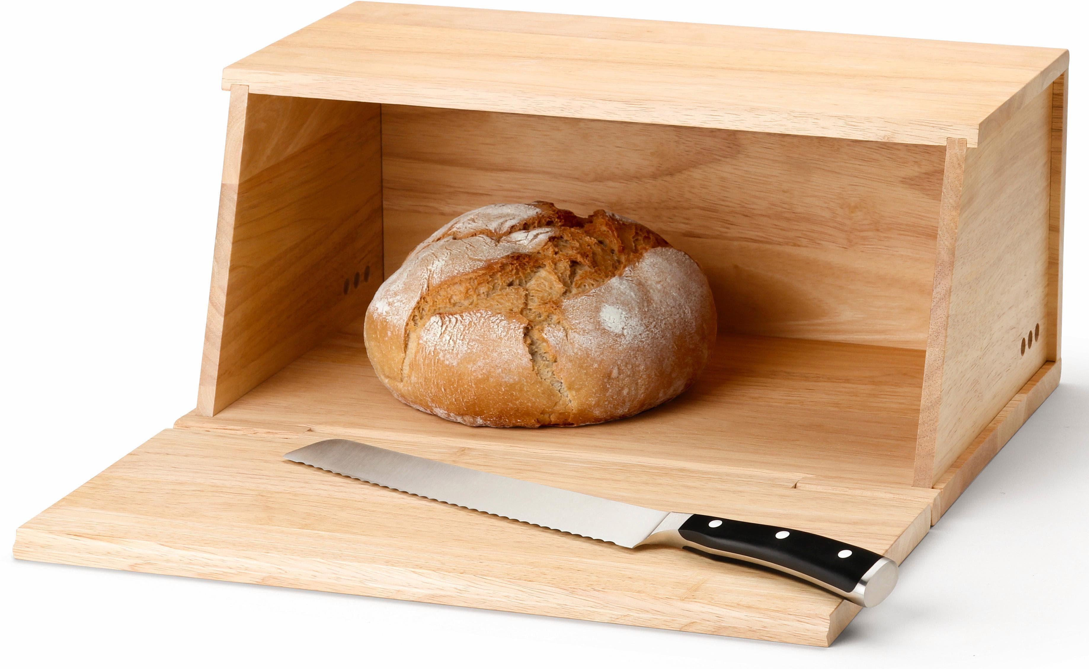 Brotkasten CONTINENTA natur Hartholz Handarbeit
