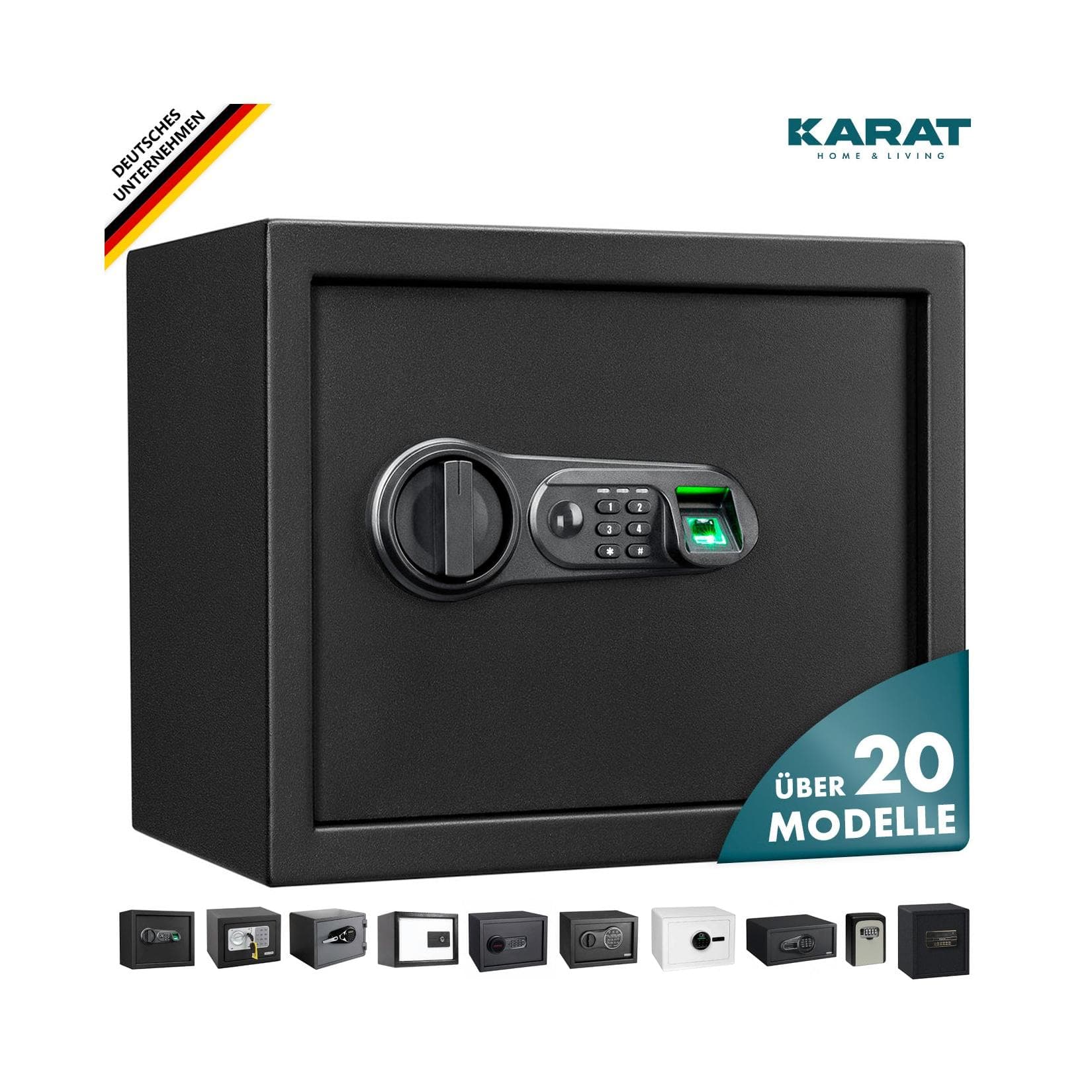 Karat homeliving Tresor Catoca Stilvolle Sicherheit