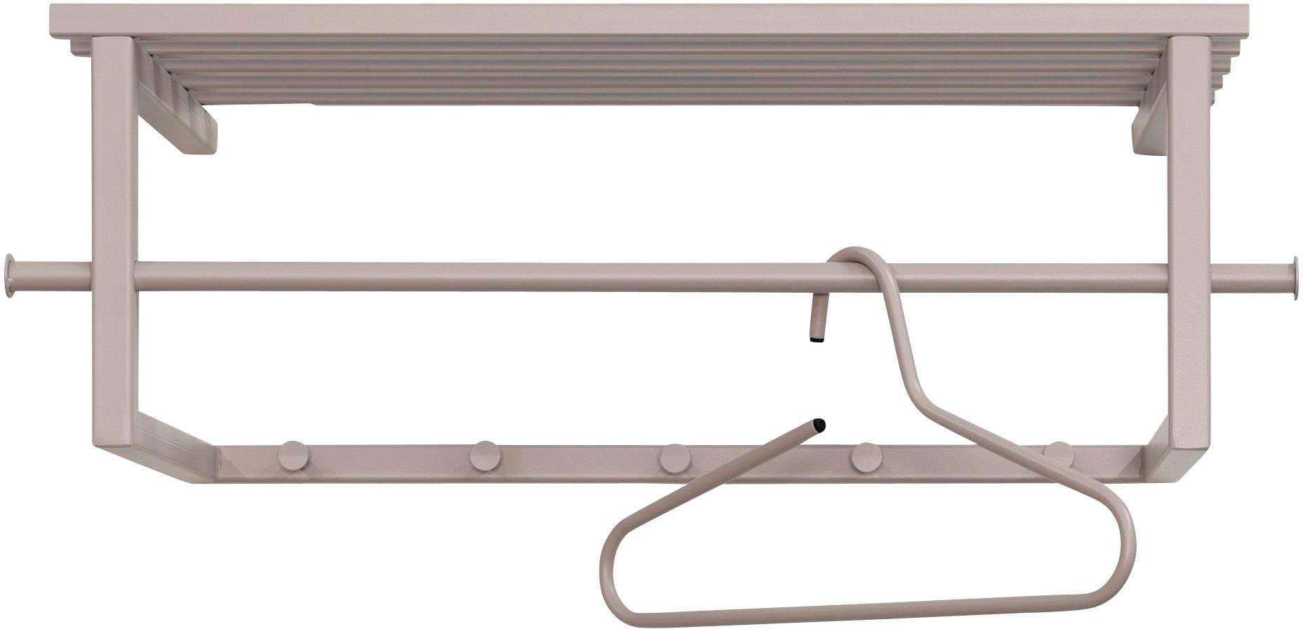 Metall Garderobenleiste in Trendfarbe