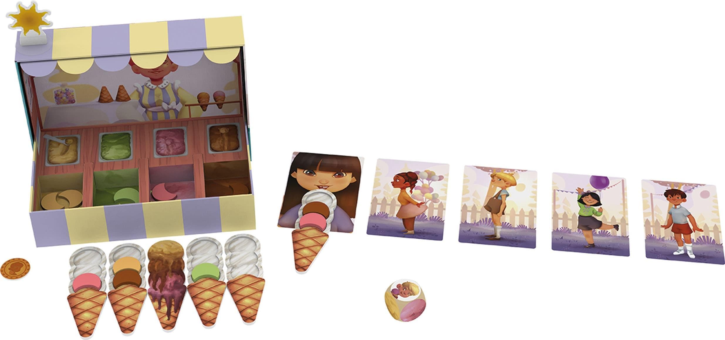 LOKI Spiel Carla Caramel bunt für Kinder ab 4 Jahren