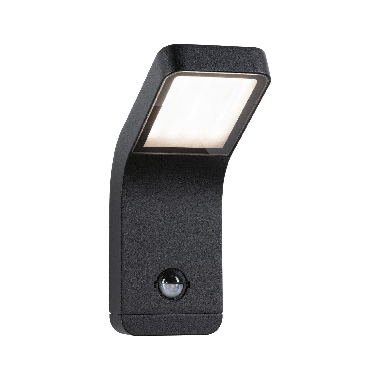 Paulmann LED Außen-Wandleuchte Kulma Anthrazit Aluminium IP44 Bewegungsmelder