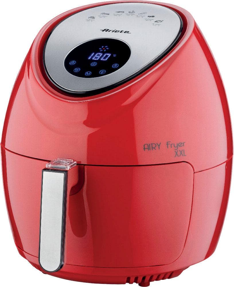 Ariete Heißluftfritteuse 4618R Airy Fryer XXL rot