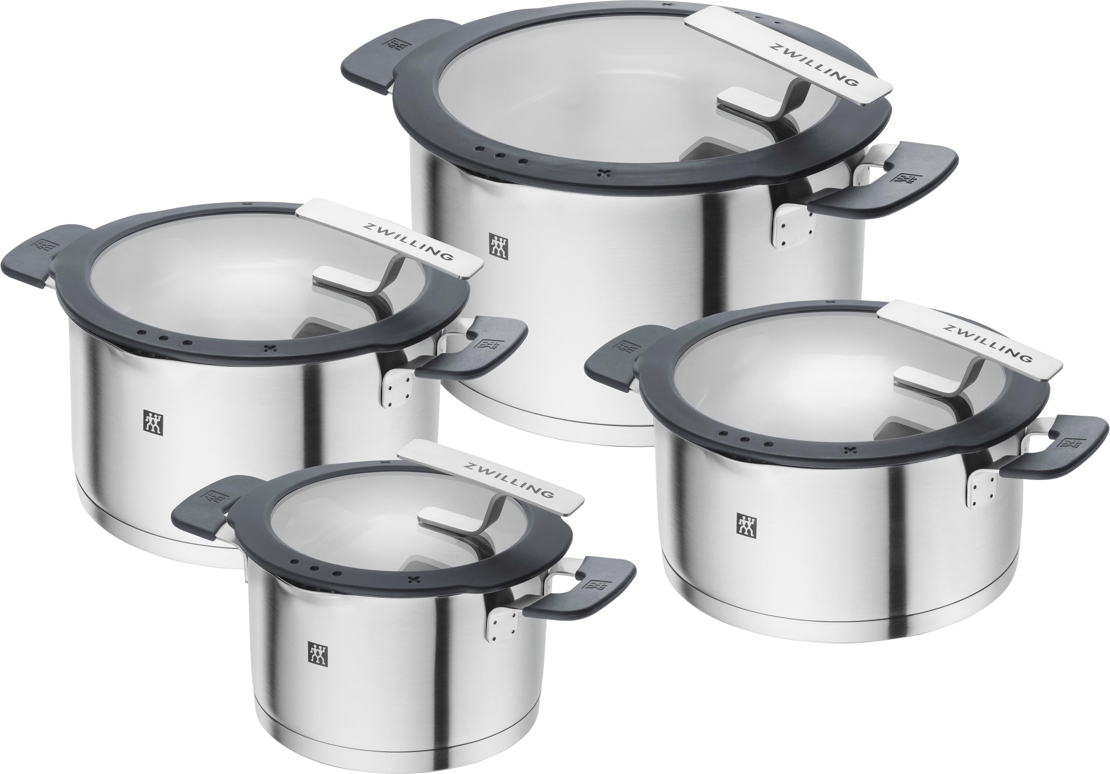 ZWILLING Simplify Topf-Set 4-tlg. 18/10 Edelstahl Silber