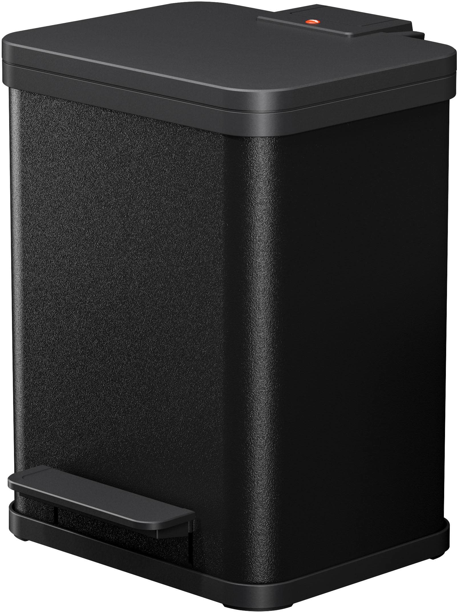 Hailo Öko uno Plus M Tret-Mülleimer 17 Liter Schwarz