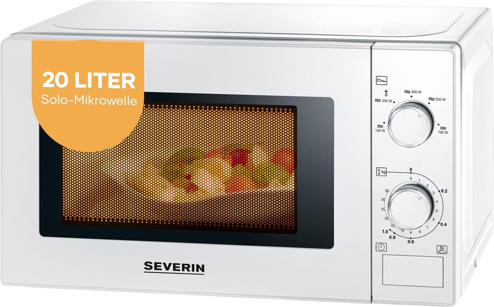 Mikrowelle SEVERIN MW7770 700 Watt 20 Liter