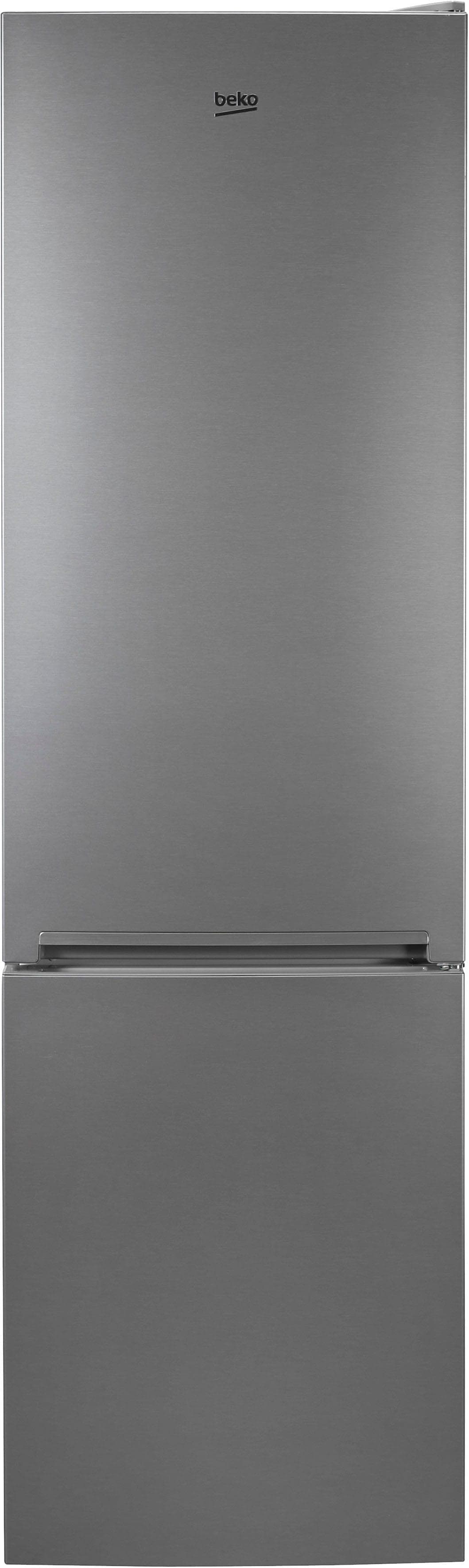 BEKO Kühl-/Gefrierkombination RCSA406K60XBN Grau LowFrost
