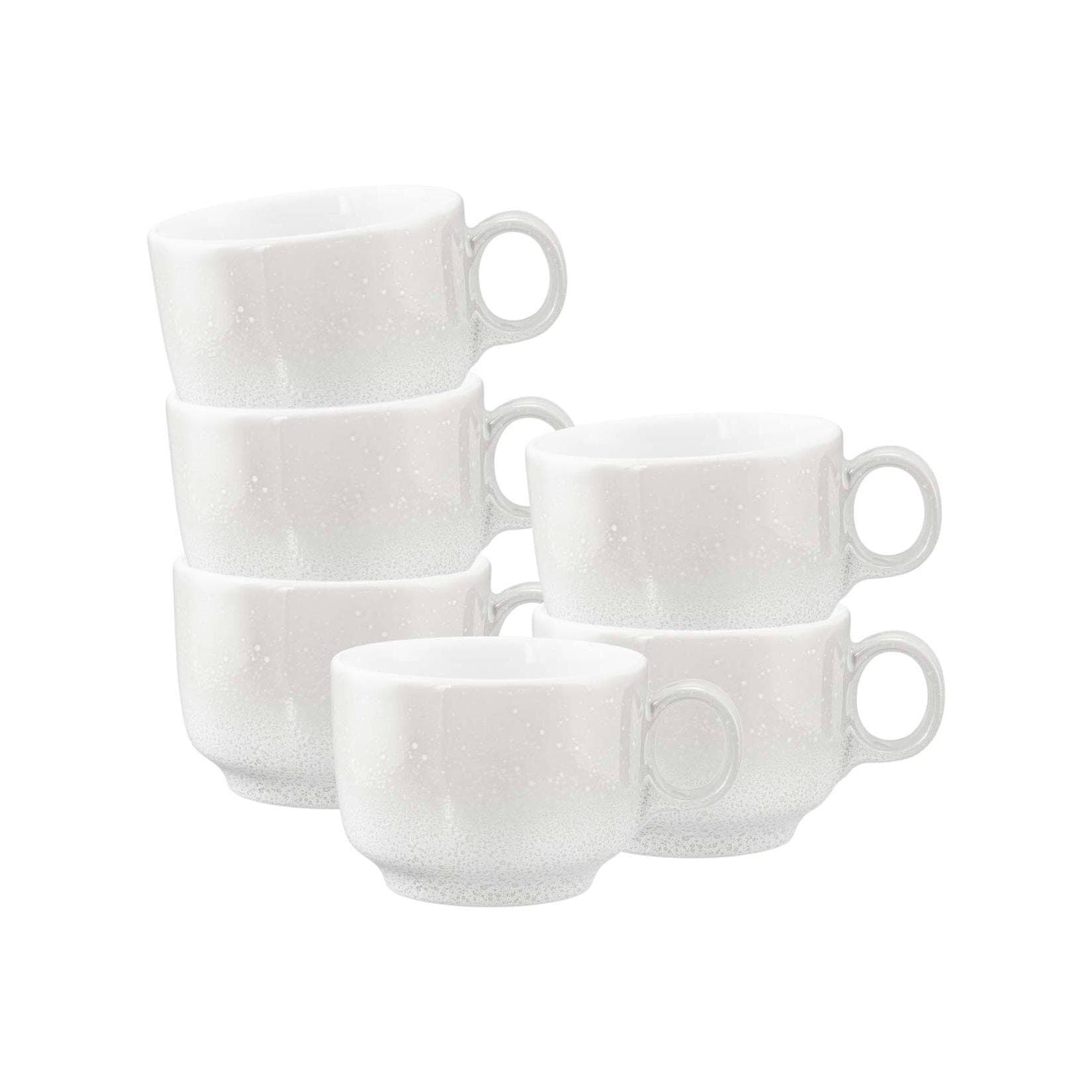 Seltmann Weiden Kaffeetassen Sento Home 210 ml 6er Set weiß