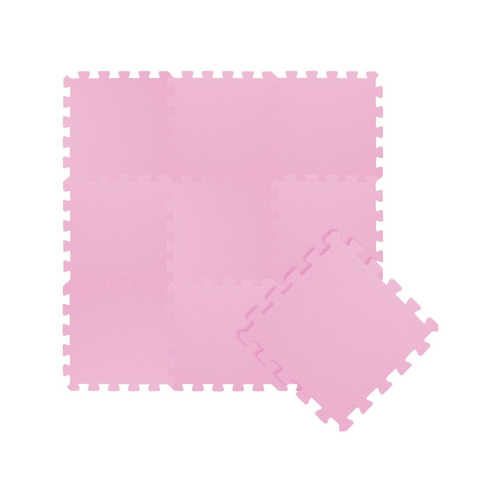 LittleTom 9-teilige Puzzlematte Krabbelmatte Schaumstoff