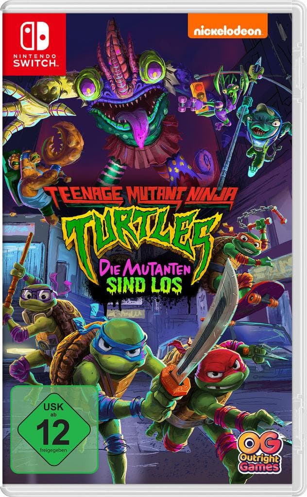 OUTRIGHT GAMES Spielesoftware TMNT - Teenage Mutant Ninja Turtles: Die Mutanten sind los Nintendo Switch
