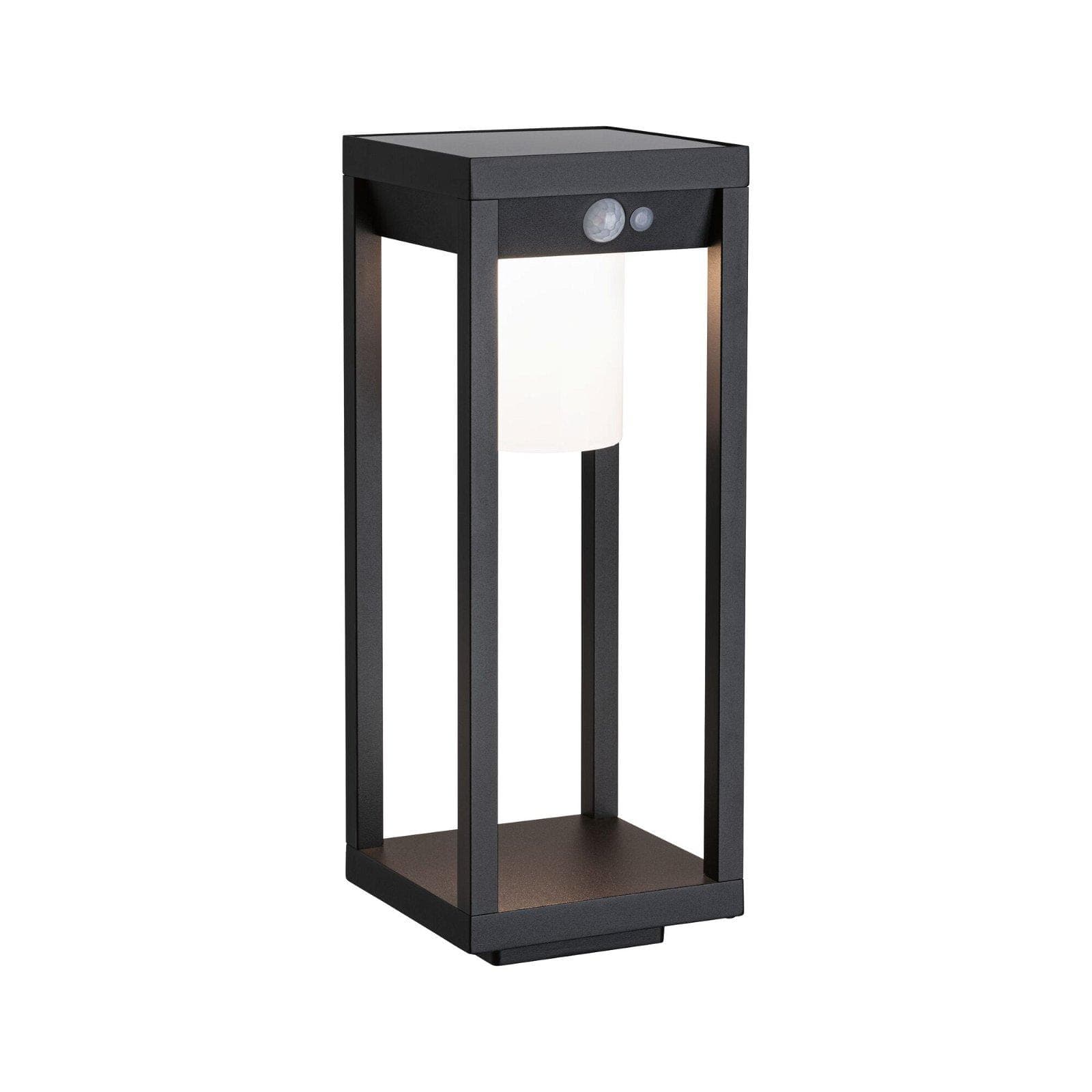 Paulmann LED Gartenstrahler Marisol Schwarz Solar mit Bewegungsmelder